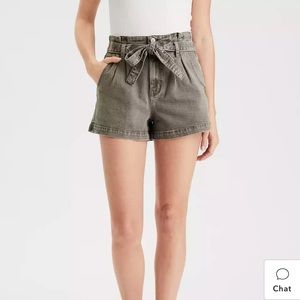 AE Paperbag Mom Shorts